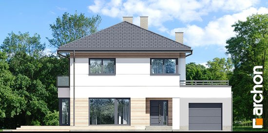 Проект дома Вилла Адрианна 2 - 3 Двухэтажные дома в Киеве