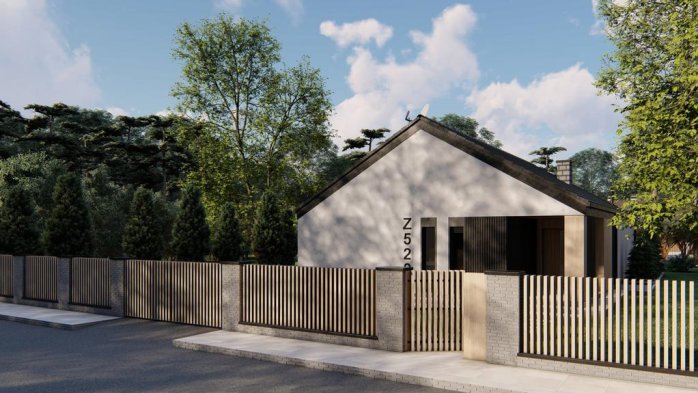 Проект дома U520 - 2 Одноэтажные дома в Киеве