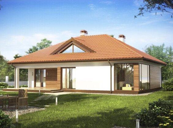 Проект дома U185 el