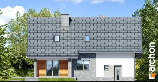 Проект дома Дом в айдаредах 4 (П) - 6 С мансардным этажом дома в Киеве