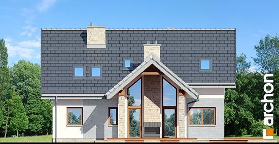 Проект дома Дом в брунерах - 6 С мансардным этажом дома в Киеве