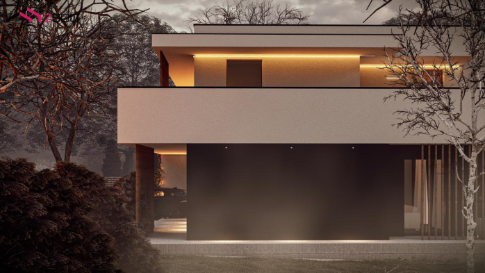 Проект дома Ux220 - 7 Двухэтажные дома в Киеве