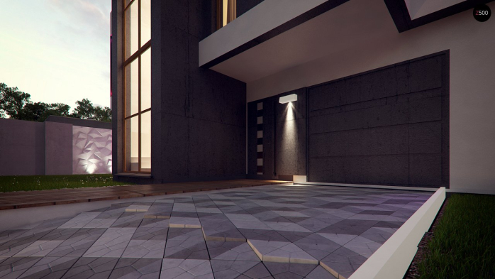 Проект дома Ux124 - 4 Двухэтажные дома в Киеве