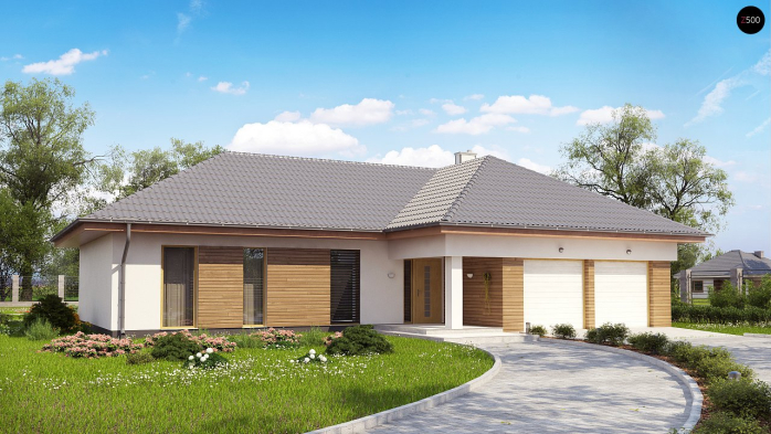 Проект дома U190 - 1 Одноэтажные дома в Киеве