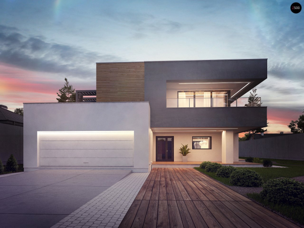 Проект дома Ux108 - 8 Двухэтажные дома в Киеве