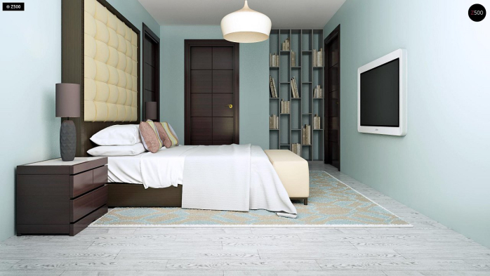 Проект дома U196 - 11 Одноэтажные дома в Киеве