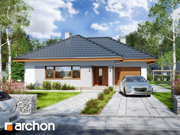 Проєкт будинку Будинок в бузку 2 - Одноповерхові дома у Києві