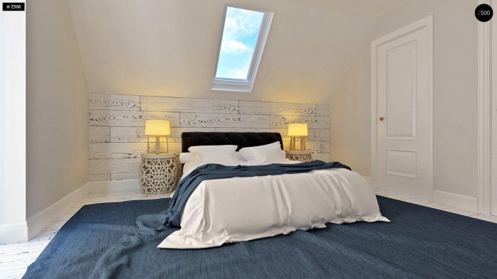 Проект дома U292 - 9 С мансардным этажом дома в Киеве