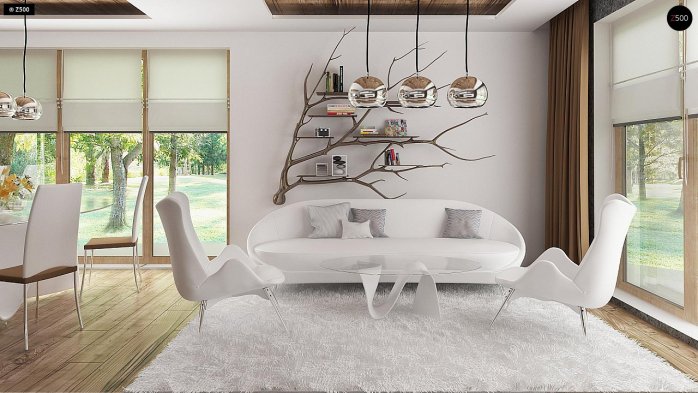 Проект дома U67 - 3 С мансардным этажом дома в Киеве