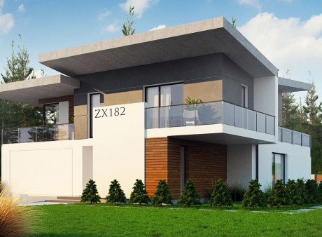Проект дома Ux182