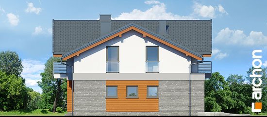 Проект дома Дом в буддлеях 3 - 5 С мансардным этажом дома в Киеве