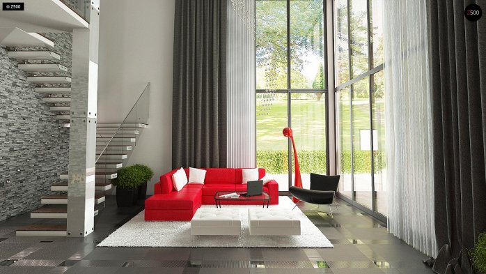 Проект дома Ux108 - 18 Двухэтажные дома в Киеве