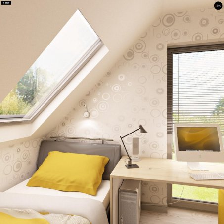 Проект дома U216 - 13 С мансардным этажом дома в Киеве