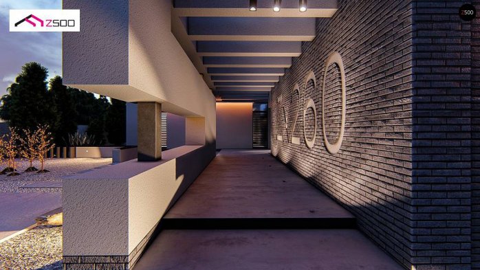 Проект дома Ux260 - 5 Одноэтажные дома в Киеве