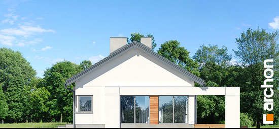 Проект дома Дом в базилике 2 - 4 Одноэтажные дома в Киеве