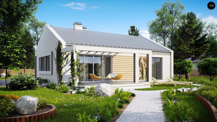 Проект дома U251 - 1 Одноэтажные дома в Киеве