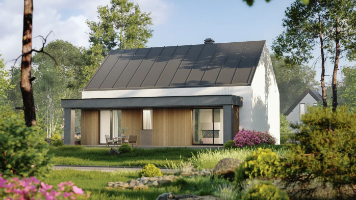 Проект дома U507 - 4 Одноэтажные дома в Киеве