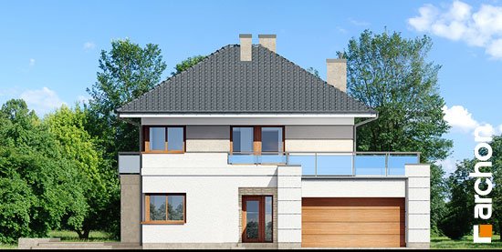 Проект дома Вилла Элиза 2 - 3 Двухэтажные дома в Киеве