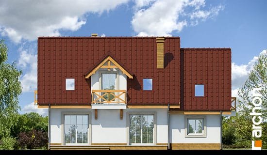 Проект дома Дом в землянике 4 вер.2 - 6 С мансардным этажом дома в Киеве