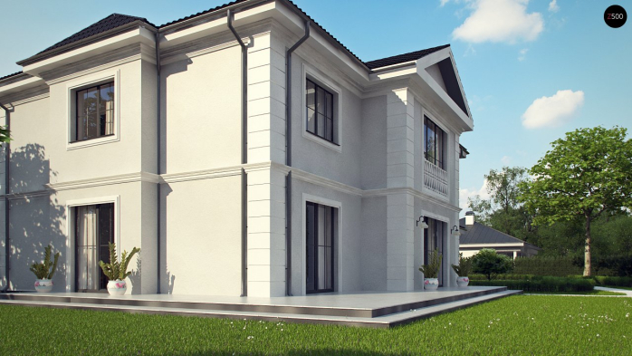 Проект дома Ux113 - 7 Двухэтажные дома в Киеве