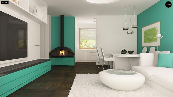 Проект дома U254 - 5 Одноэтажные дома в Киеве