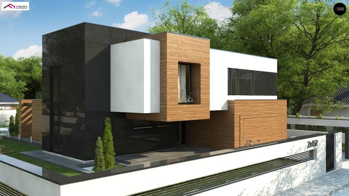 Проект дома Ux152 - 4 Двухэтажные дома в Киеве