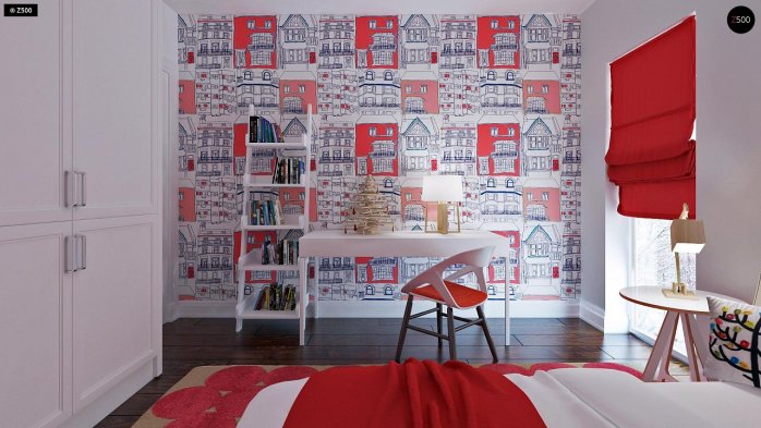 Проект дома U177 - 13 С мансардным этажом дома в Киеве