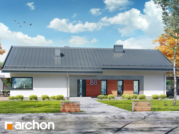 Проект дома Дом в пеперомиях 4 - 2 Одноэтажные дома в Киеве