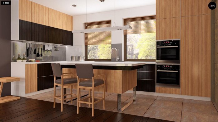 Проект дома U261 - 8 Одноэтажные дома в Киеве