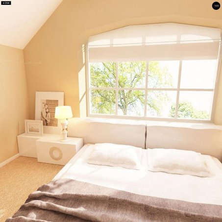 Проект дома U18 k - 12 С мансардным этажом дома в Киеве