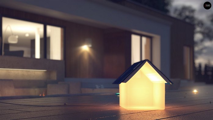 Проект дома Ux103 - 4 Одноэтажные дома в Киеве