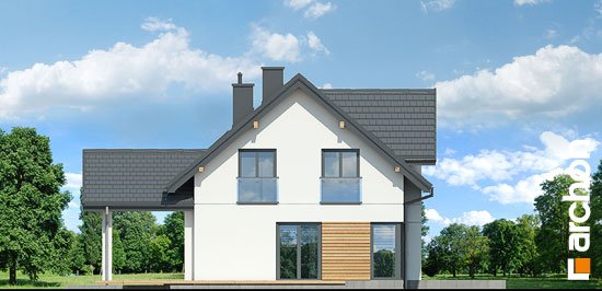 Проект дома Дом в стоколосе (Г2) - 5 С мансардным этажом дома в Киеве