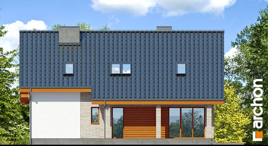 Проект дома Дом в журавках 4 - 6 С мансардным этажом дома в Киеве