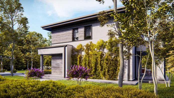 Проект дома U551 - 3 Двухэтажные дома в Киеве