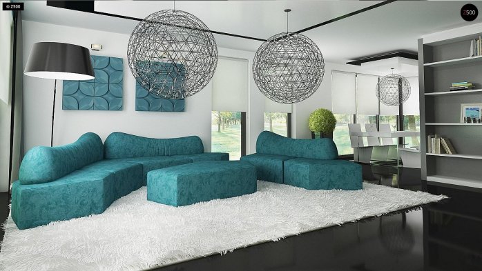 Проєкт будинку Ux22 - Двоповерхові дома у Києві