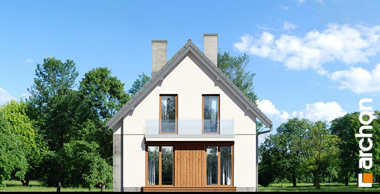 Проект дома Дом в винограде 7 - 6 С мансардным этажом дома в Киеве