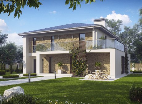 Проект дома Ux55 el