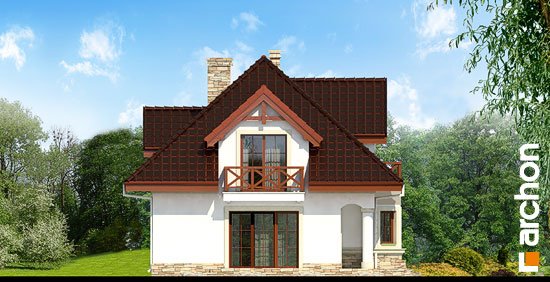 Проект дома Дом в майоране (П) вер.2 - 5 С мансардным этажом дома в Киеве