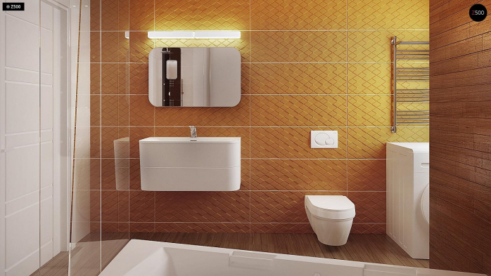 Проект дома U72 - 11 Одноэтажные дома в Киеве