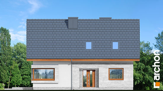 Проект дома Дом в изопируме 2 - 3 С мансардным этажом дома в Киеве