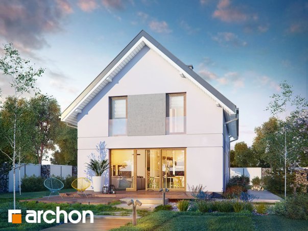 Проект дома Дом под лимбами 2 - 2 С мансардным этажом дома в Киеве