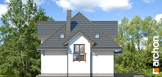 Проект дома Дом в сливах 2 - 5 С мансардным этажом дома в Киеве