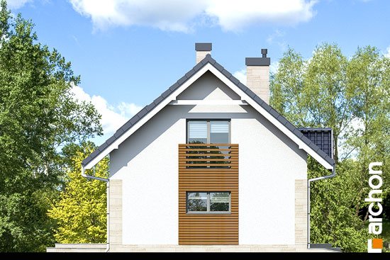 Проект дома Дом в бруснике 2 вер.2 - 5 С мансардным этажом дома в Киеве