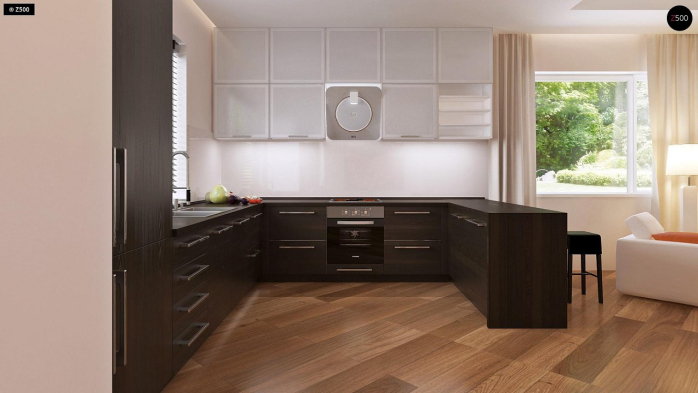 Проект дома U35 - 6 Одноэтажные дома в Киеве