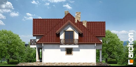 Проект дома Дом в мирабелле 2 вер.2 - 5 С мансардным этажом дома в Киеве