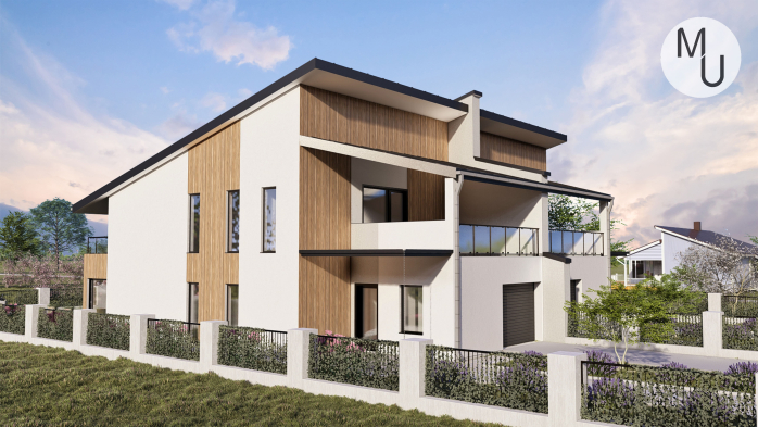 Проект дома DBMU Веспрем - 2 Двухэтажные дома в Киеве