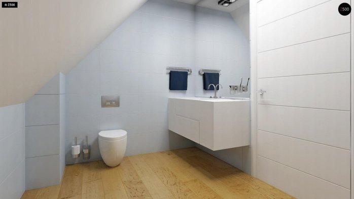 Проект дома U43 - 14 С мансардным этажом дома в Киеве