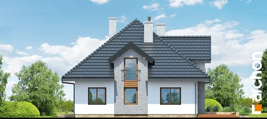 Проект дома Дом в тимьяне (Н)  вер.2 - 6 С мансардным этажом дома в Киеве