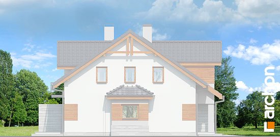 Проект дома Дом в клематисах 9 (БT) вер.2 - 5 С мансардным этажом дома в Киеве