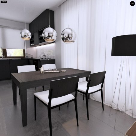 Проект дома U252 - 5 Одноэтажные дома в Киеве